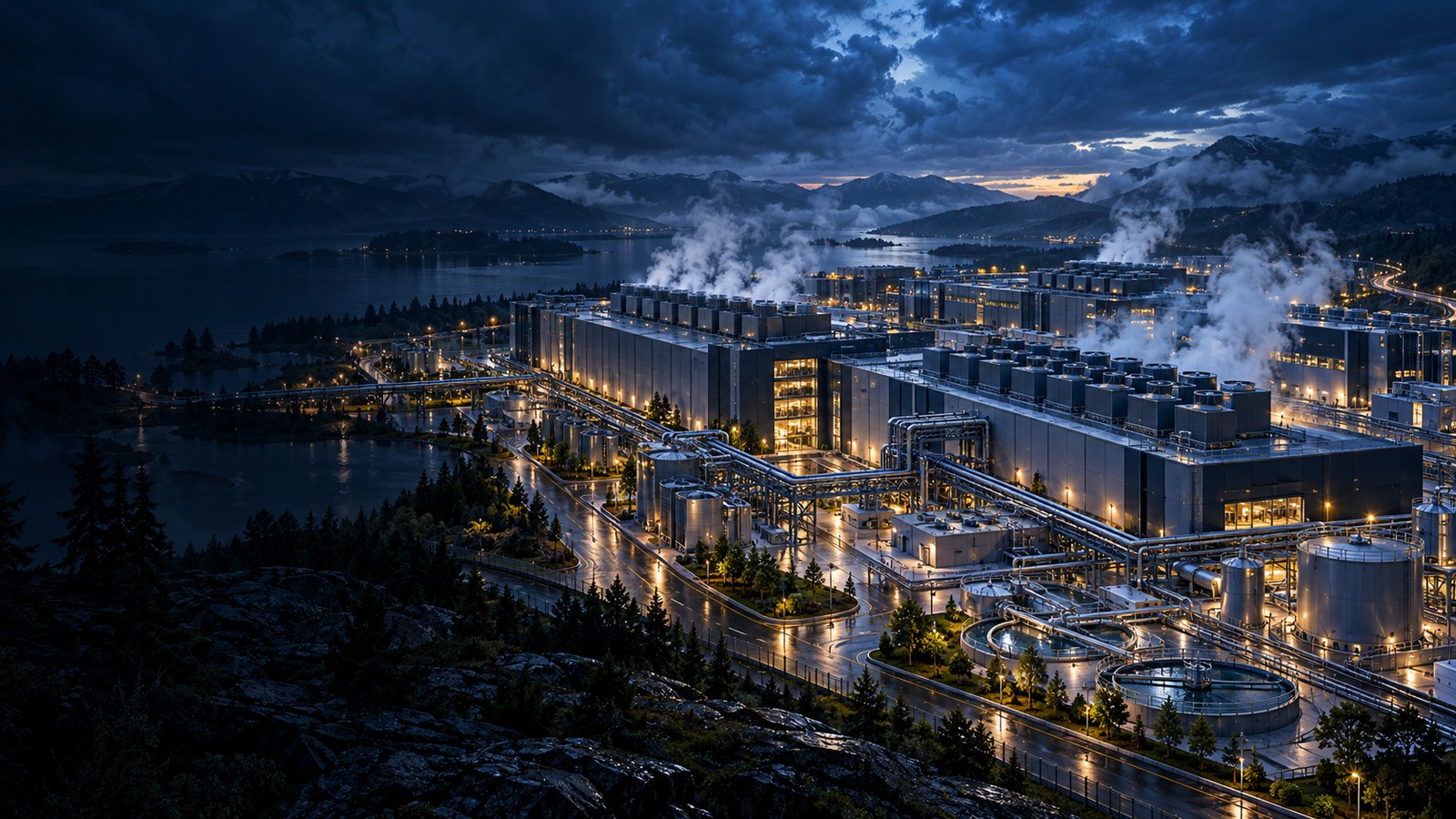 Concept artwork for Weatherhill cooling water
