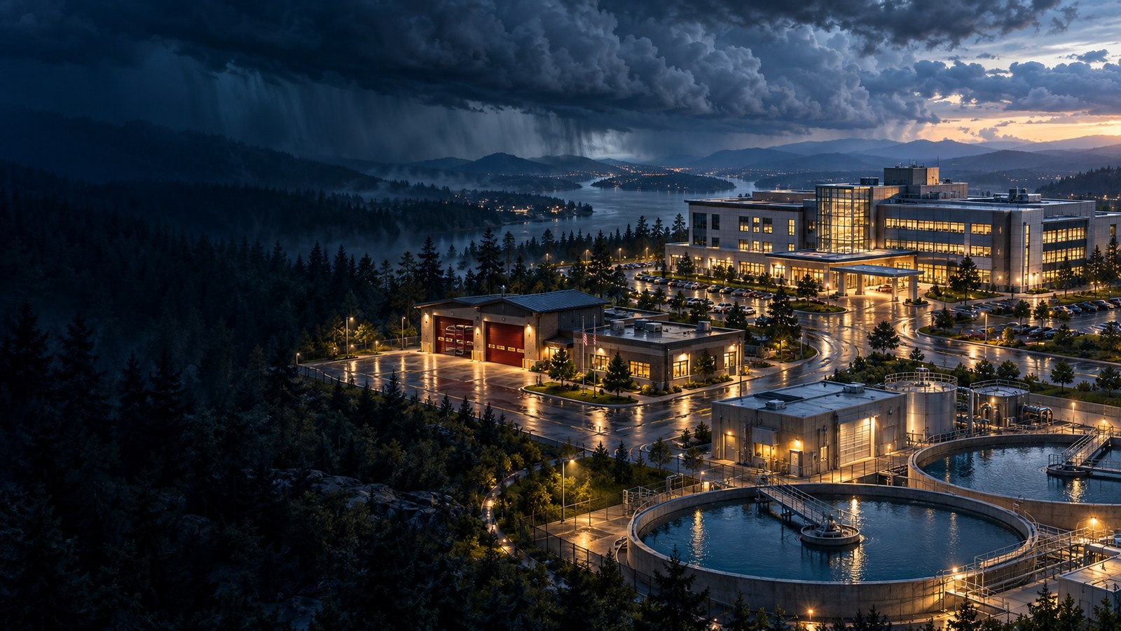 Concept artwork for Weatherhill critical facilities