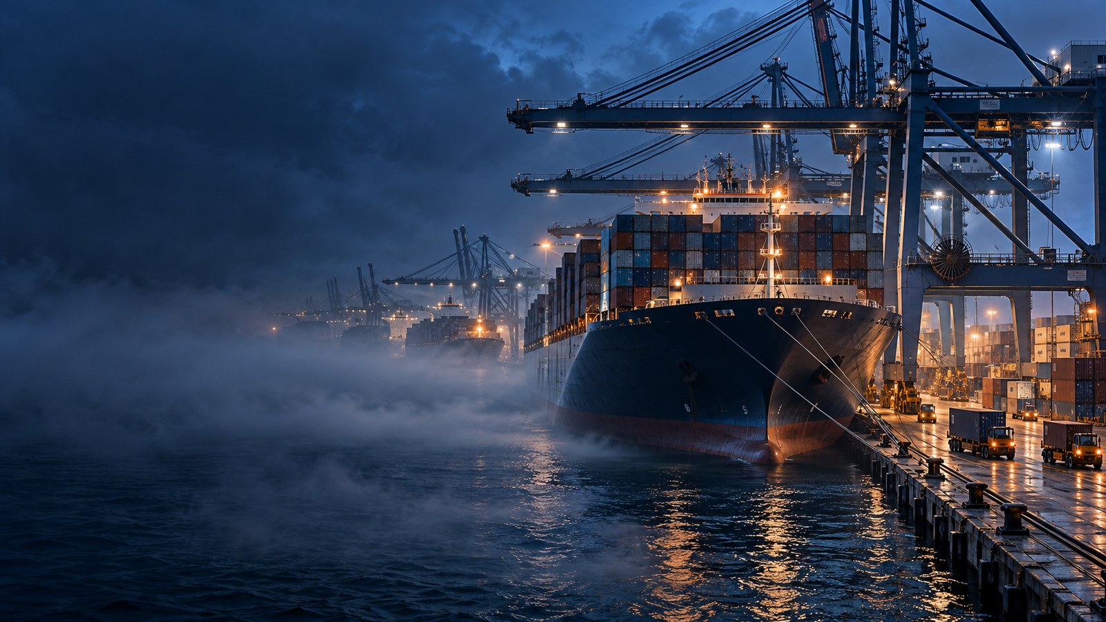 Concept artwork for Weatherhill ports & terminals